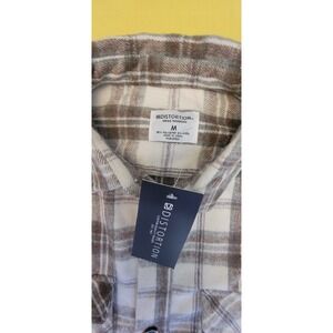 Distortion Men's 3 Flannel Long Sleeve Shirt Size SMALL- Medium, New W Tag READ